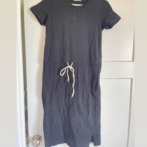 Black t shirt dress